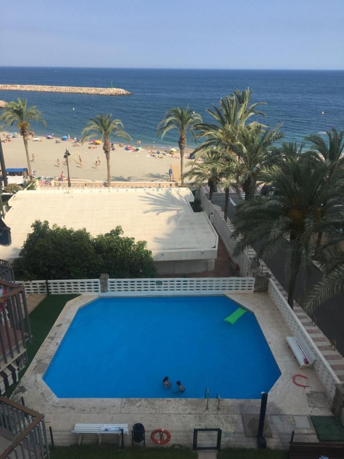 Apartamento Con Vistas Al Mar. Primera Linea De Playa. Агвадульсе Экстерьер фото